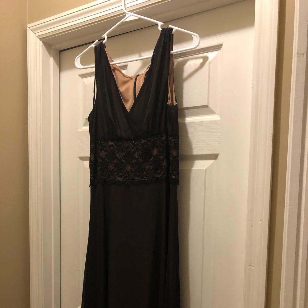 Black evening dress